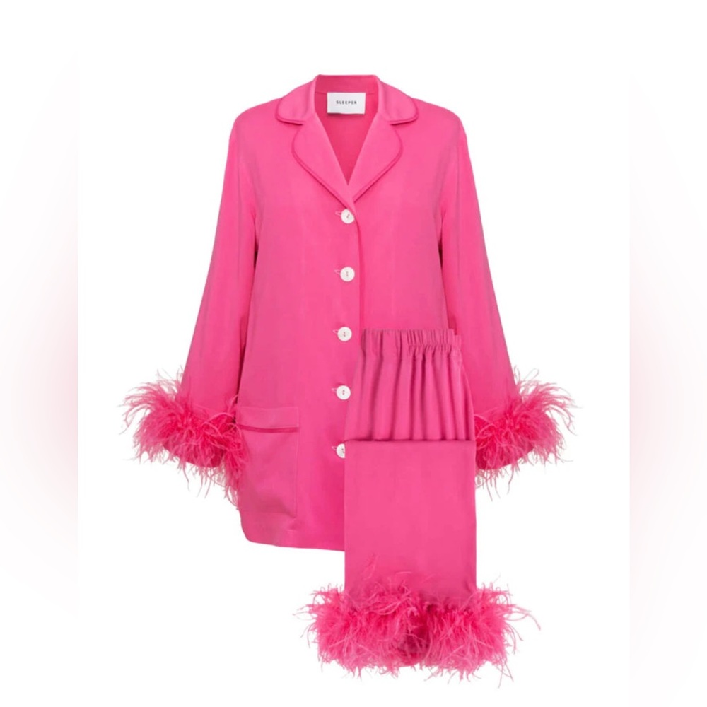 Sleeper - Party Pajama Set with Double Feathers